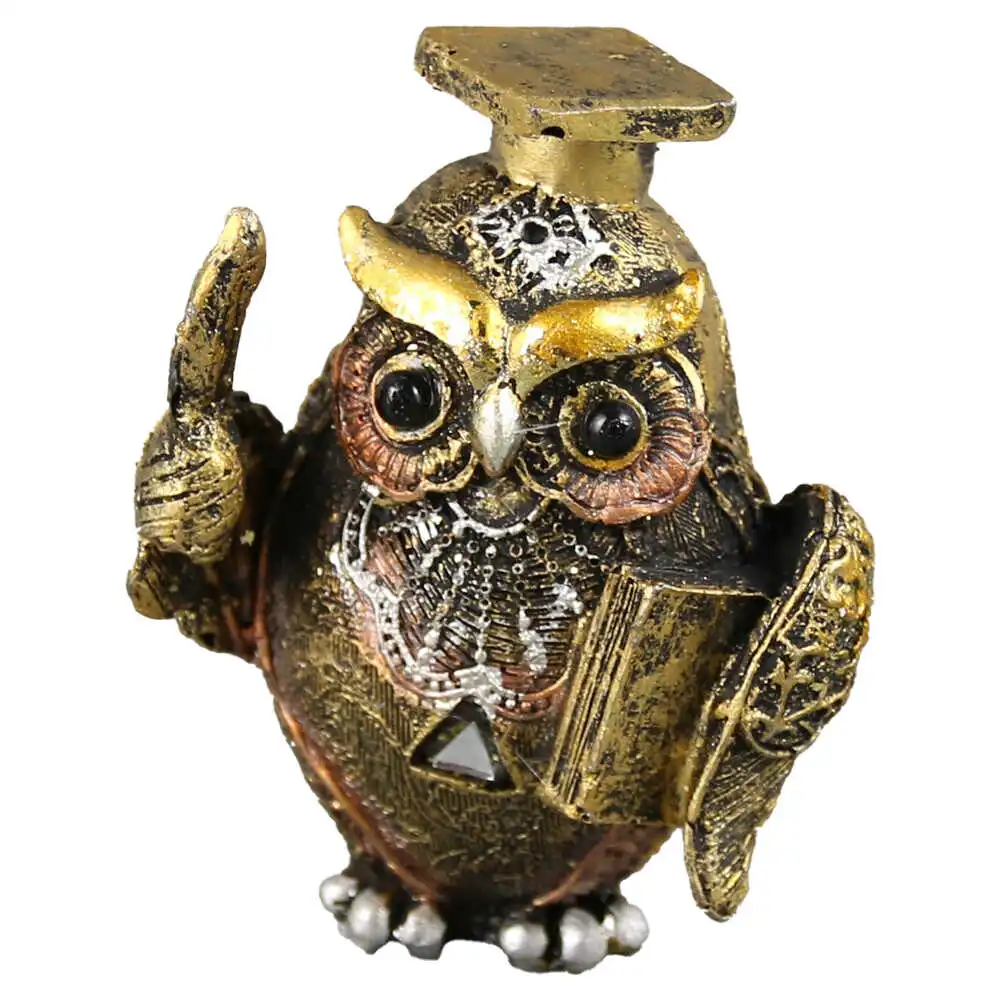 Figurina bufnita cu toca 7 CM Figurina bufnita cu toca 7 CM