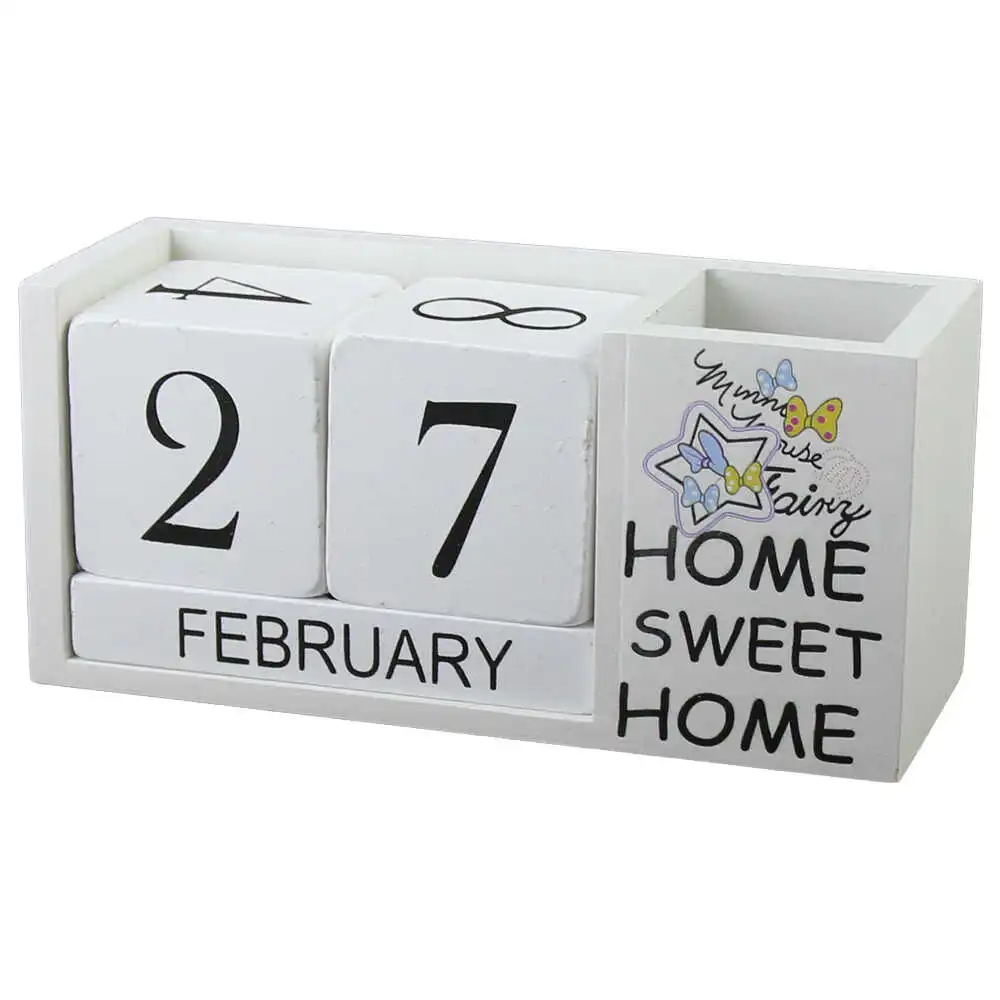 Calendar perpetuu din lemn Calendar perpetuu din lemn