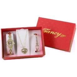 Set cadou pentru femei 3 piese Fancy - Ceas