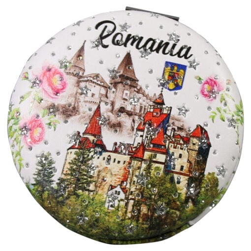 Oglinda de buzunar "Romania" 7 CM