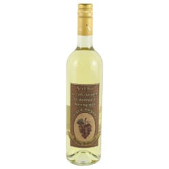 Vin alb 0.75 L cu eticheta din pluta "Boldog Szuletesnapot! Az eletkor csak egy szam..."