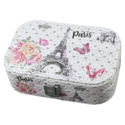 Cutie bijuterii cu sertar si oglinda 15x10x5 CM