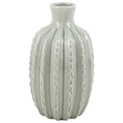 Vaza din ceramica cu fundita 14x25 CM