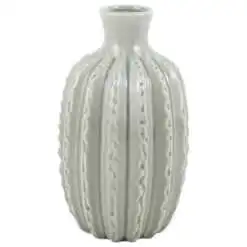 Vaza din ceramica cu fundita 14x25 CM