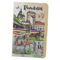 Agenda Souvenir Romania 9x14 CM