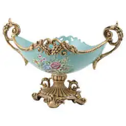 Fructiera cu toarte si picior