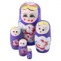 Papusa Matrioska din lemn