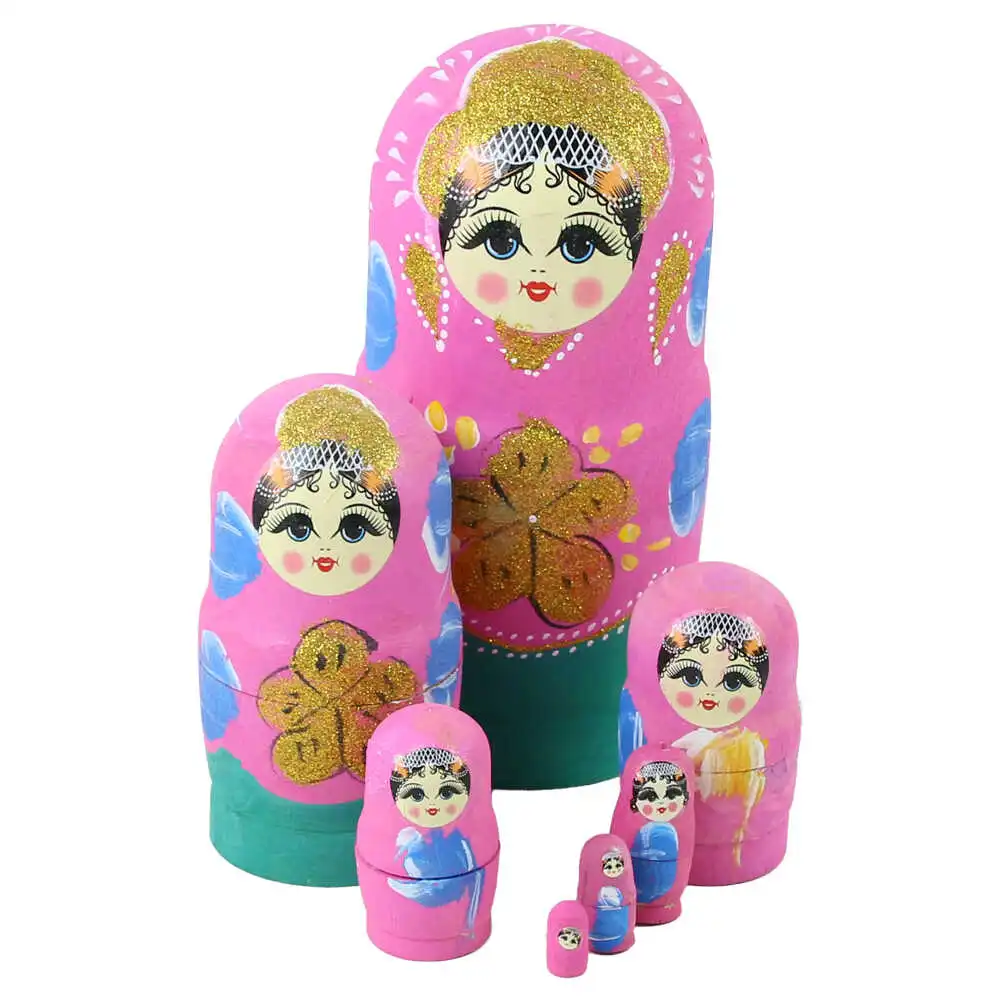 Papusa Matrioska din lemn Papusa Matrioska din lemn