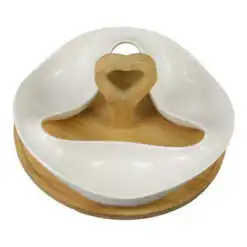 Tava din ceramica cu 3 compartimente