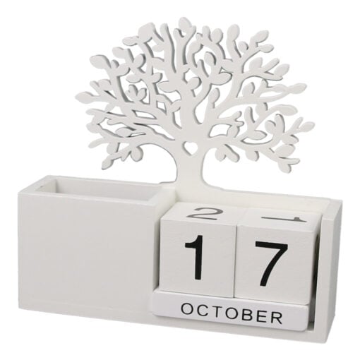 Calendar perpetuu din lemn