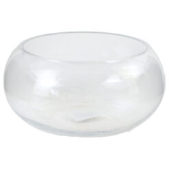 Vaza tip bol din sticla 24x13 CM