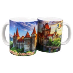 Cana ceramica "Castelul Corvinilor/Romania"