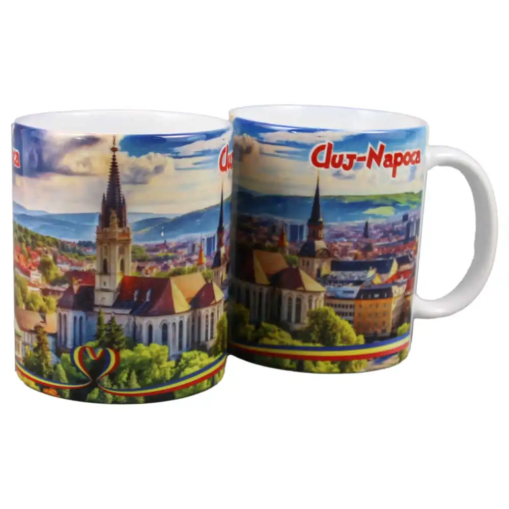 Cana din ceramica Cluj-Napoca/Romania 330 ml Cana din ceramica Cluj-Napoca/Romania 330 ml