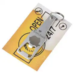 Breloc cu desfacator de sticle "Romania" 9 CM