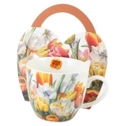 Cana portelan 460 ml "Tulipany"