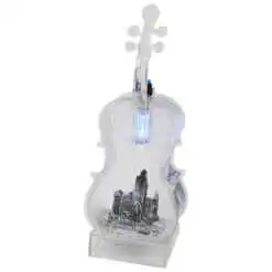 Ornament decorativ Vioara cu led 6.5x16 CM