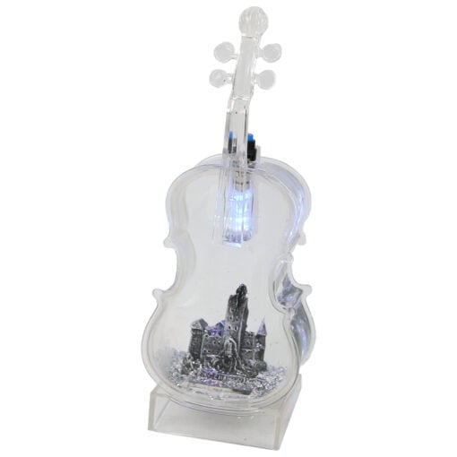 Ornament decorativ Vioara cu led 6.5x16 CM