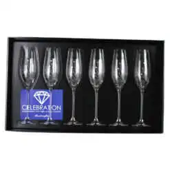 Set 6 pahare sampanie