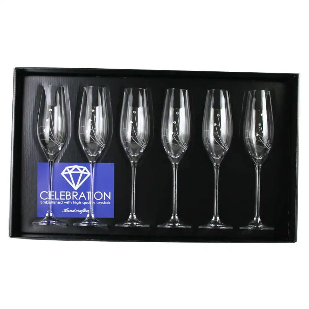 Set 6 pahare sampanie Set 6 pahare sampanie