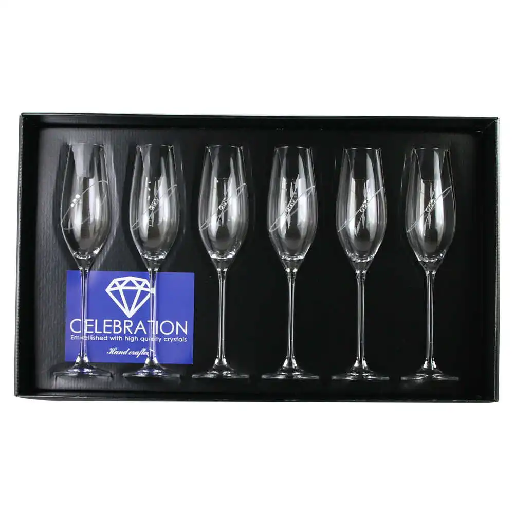 Set 6 pahare sampanie Set 6 pahare sampanie