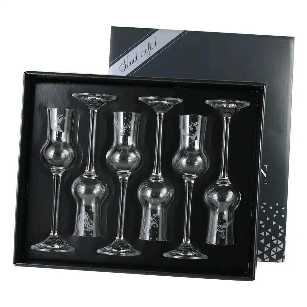 Set 6 pahare grappa Set 6 pahare grappa