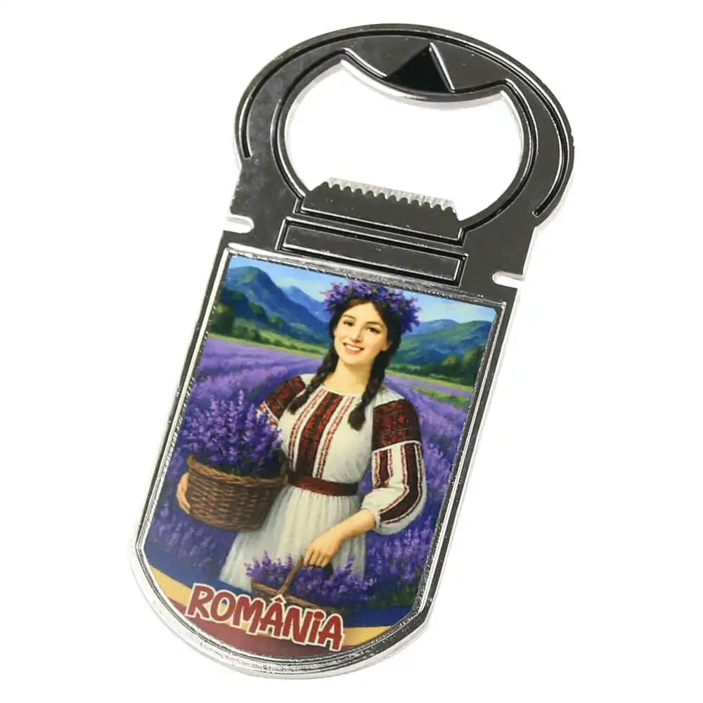 Desfacator sticle cu magnet "Romania" Desfacator sticle cu magnet "Romania"