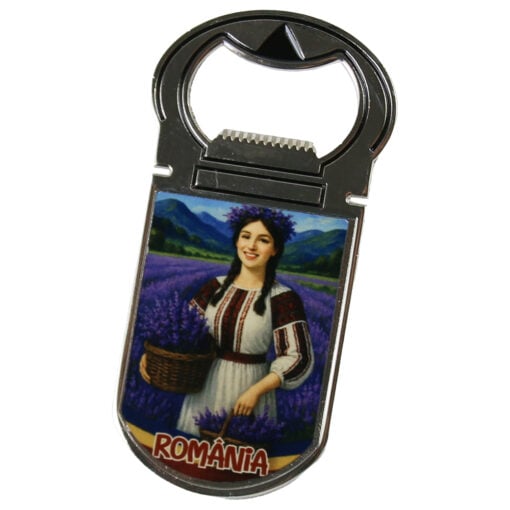 Desfacator sticle cu magnet "Lavanda-Tarancuta"