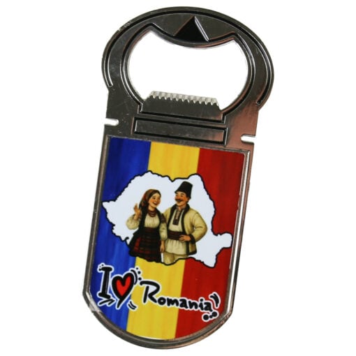 Desfacator sticle cu magnet "Tricolor"