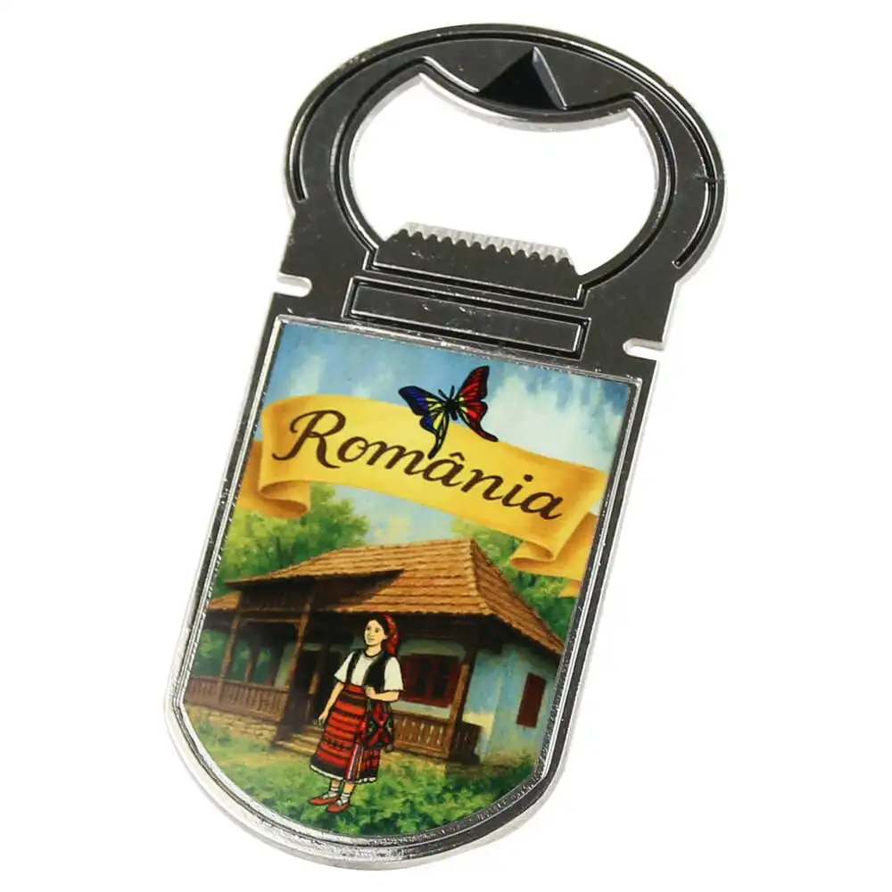 Desfacator sticle cu magnet "Romania" Desfacator sticle cu magnet "Romania"