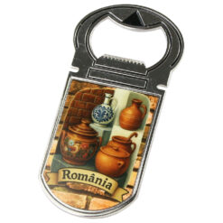 Desfacator sticle cu magnet "Romania"
