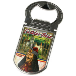 Desfacator sticle cu magnet "Castelul Bran"