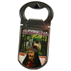 Desfacator sticle cu magnet "Castelul Bran"