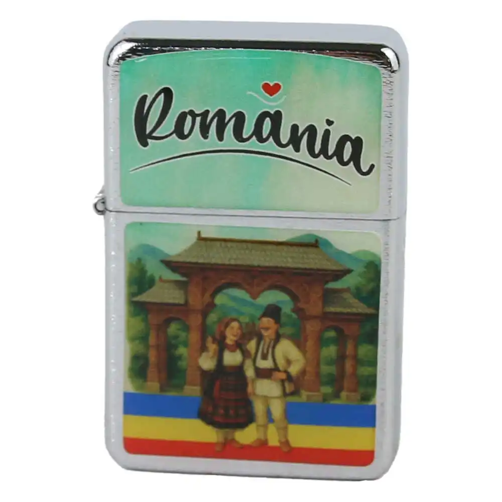 Bricheta metalica "Romania" Bricheta metalica "Romania"