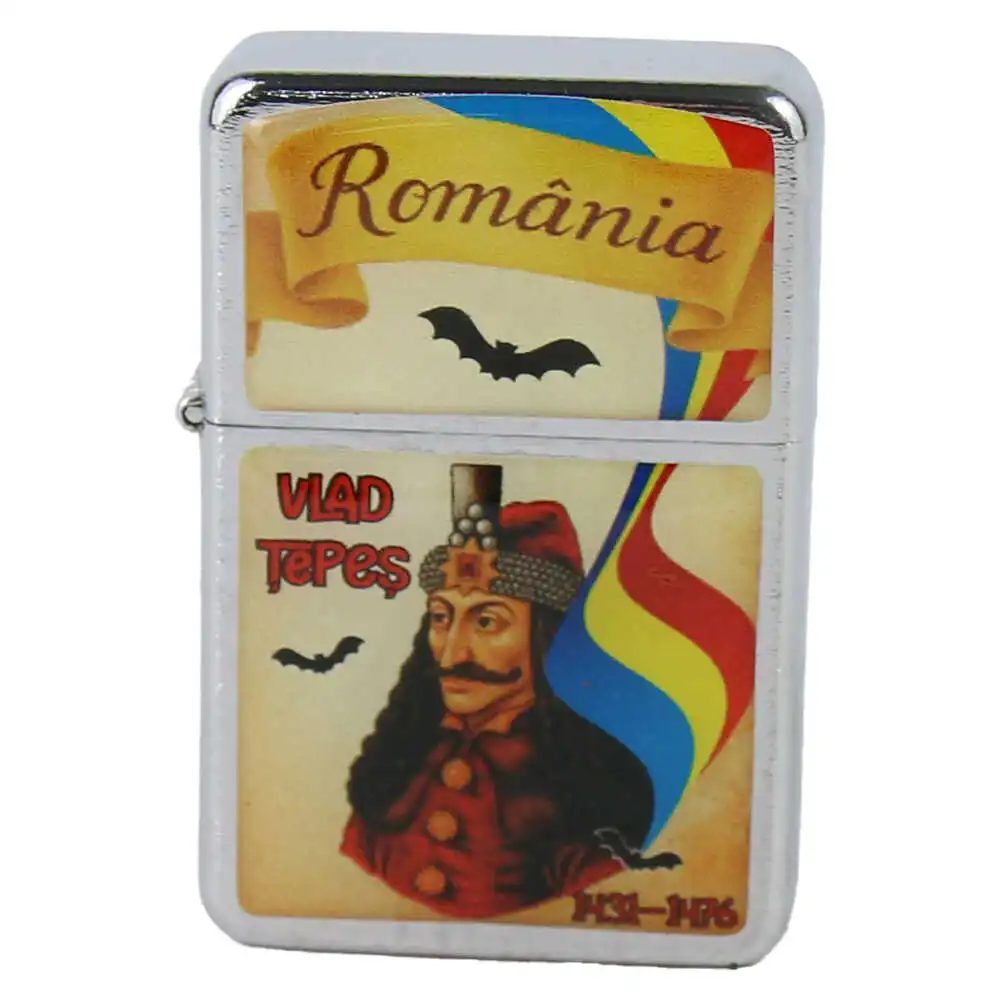 Bricheta metalica "Romania/Vlad Tepes" Bricheta metalica "Romania/Vlad Tepes"