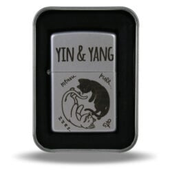 Bricheta metalica "Ying-Yang"