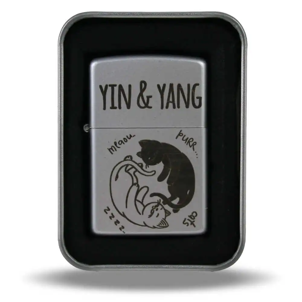 Bricheta metalica "Yin-Yang" Bricheta metalica "Yin-Yang"