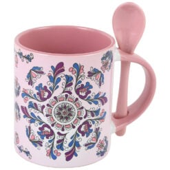 Cana ceramica cu lingurita