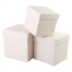 Set 3 cutii cadou patrate 16x16 CM