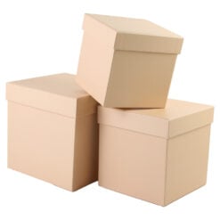 Set 3 cutii cadou patrate 16x16 CM