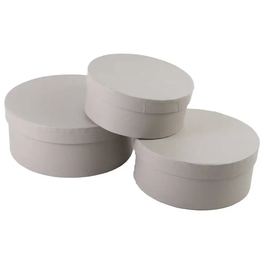 Set 3 cutii cadou rotunde 20x8 CM Set 3 cutii cadou rotunde 20x8 CM