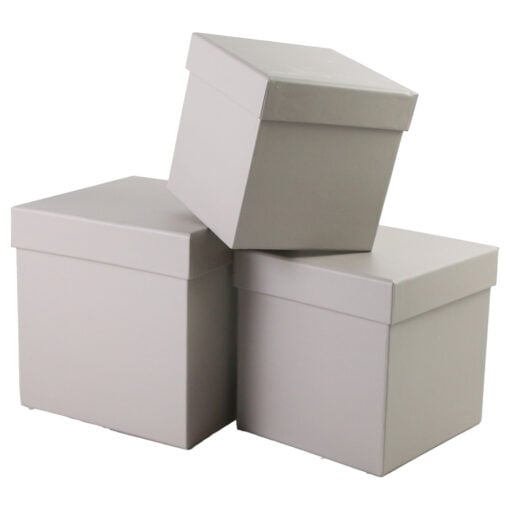 Set 3 cutii cadou patrate 16x16 CM