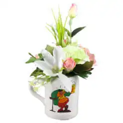 Cana haioasa cu flori 32 CM