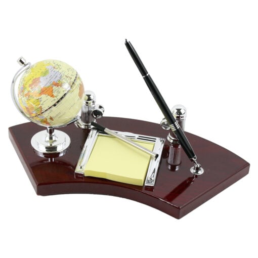 Set Birou cu glob pamantesc si accesorii