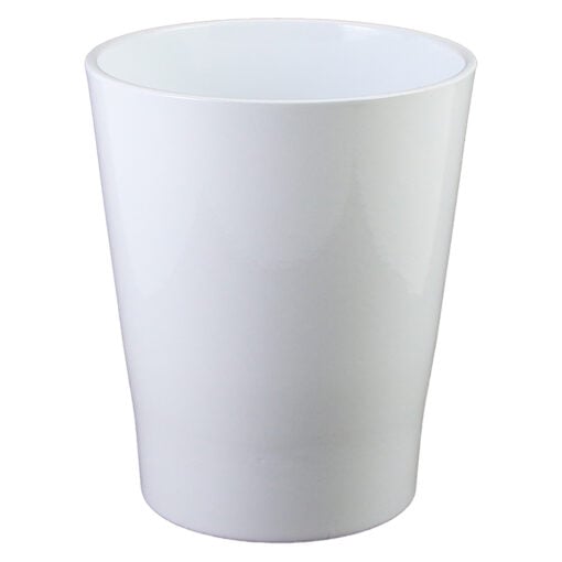 Ghiveci din ceramica pentru orhidee Merina Alb 13x15.5 CM