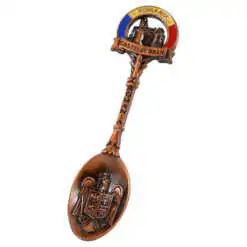 Magnet frigider Lingurita "Romania/Castelul Bran"