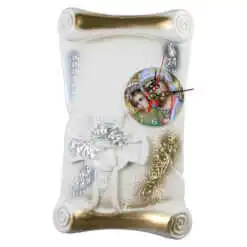 Placheta din ipsos cu ceas