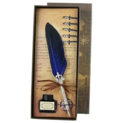 Set Pana de scris Vintage World - 7 piese