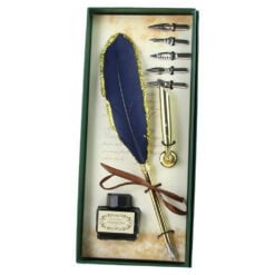 Set Pana de scris Vintage "Enjoy Your Life" - 8 piese