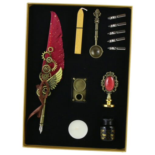 Set Pana de scris Vintage - 12 piese