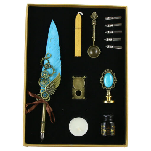 Set Pana de scris Vintage - 12 piese